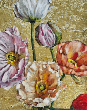 Original art for sale at UGallery.com | Alchemy by Nava Lundy | $1,775 | mixed media artwork | 30' h x 24' w