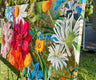 Original art for sale at UGallery.com | Electric Love by Nava Lundy | $6,500 | mixed media artwork | 36' h x 72' w | thumbnail 2