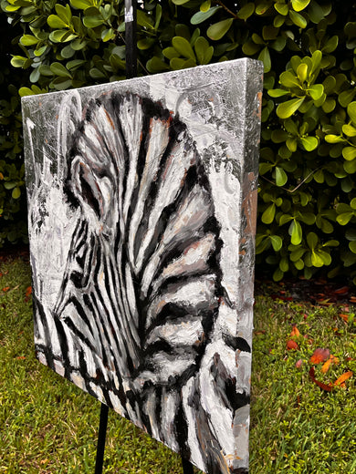 INSTINCT by Nava Lundy |  Side View of Artwork 
