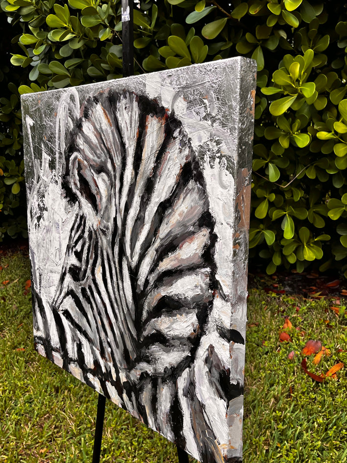 INSTINCT by Nava Lundy |  Side View of Artwork 