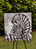 Original art for sale at UGallery.com | INSTINCT by Nava Lundy | $1,550 | mixed media artwork | 24' h x 24' w | thumbnail 3