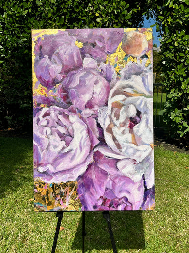 Lavender Haze by Nava Lundy |  Context View of Artwork 