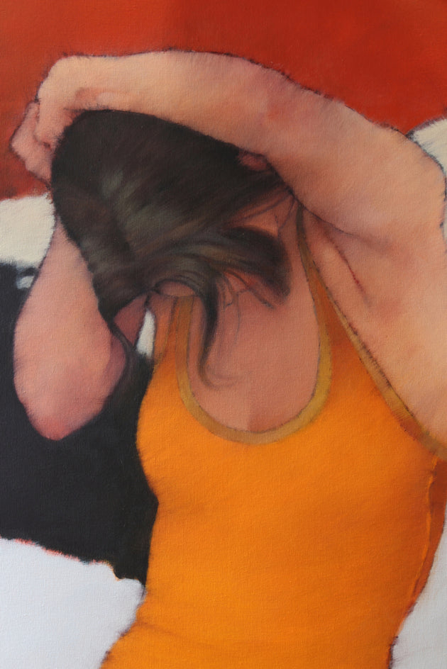 Aerobic Compression by Nicholas Robertson |  Closeup View of Artwork 