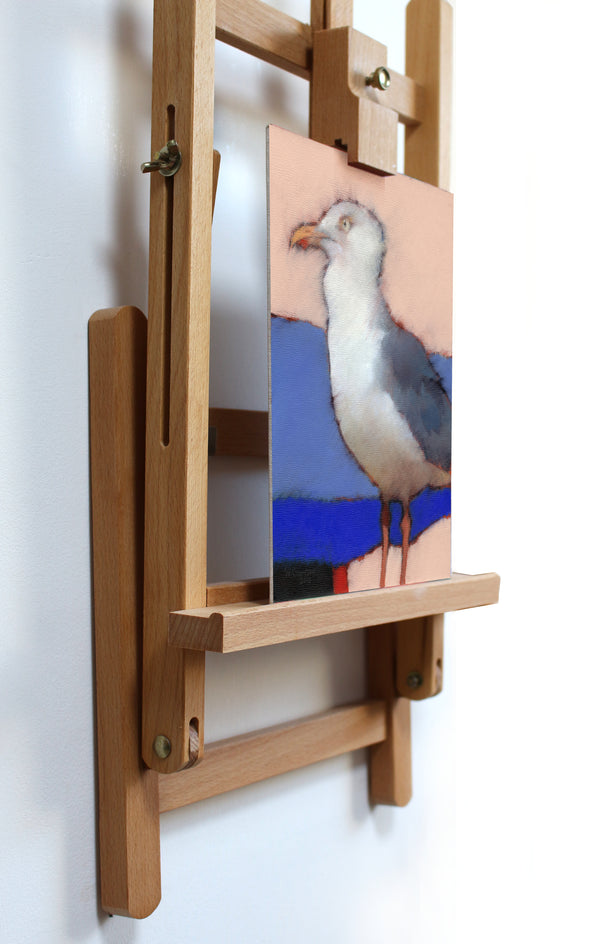 Herring Gull 1 by Nicholas Robertson |  Side View of Artwork 