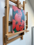 Original art for sale at UGallery.com | Laycock Dahlia by Nicholas Robertson | $275 | acrylic painting | 10' h x 8' w | thumbnail 2