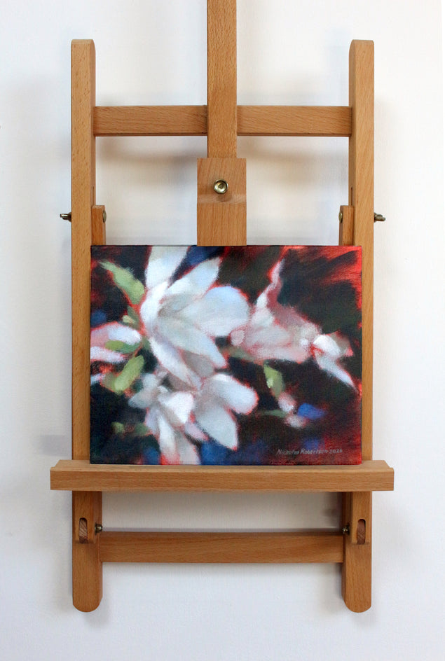Magnolias by Nicholas Robertson |  Context View of Artwork 
