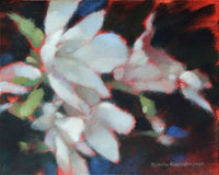 Original art for sale at UGallery.com | Magnolias by Nicholas Robertson | $350 | acrylic painting | 8' h x 10' w | thumbnail 1