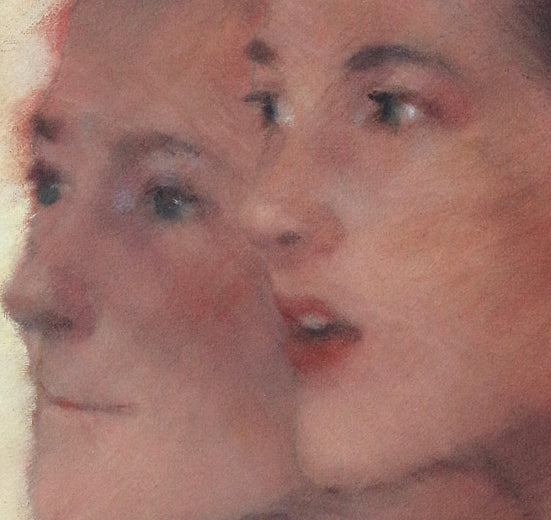Norwegian Girl by Nicholas Robertson |   Closeup View of Artwork 
