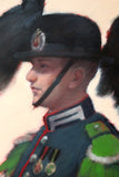 Original art for sale at UGallery.com | Norwegian Guard by Nicholas Robertson | $1,450 | acrylic painting | 27.5' h x 19.7' w | thumbnail 4