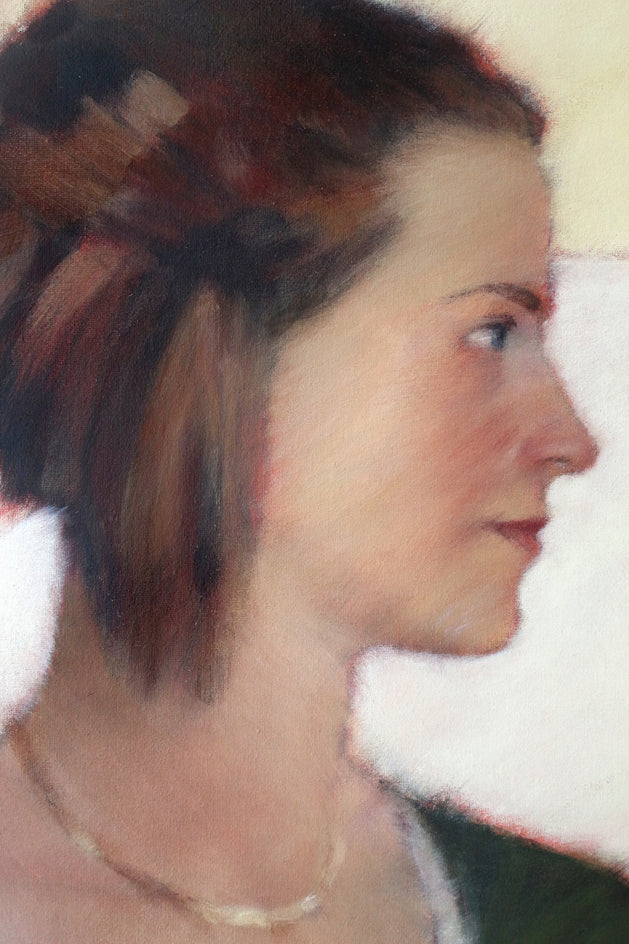 Oslo Hesitation by Nicholas Robertson |  Closeup View of Artwork 
