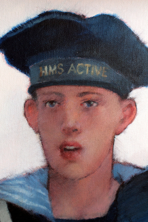 Re-Enactors by Nicholas Robertson |  Closeup View of Artwork 