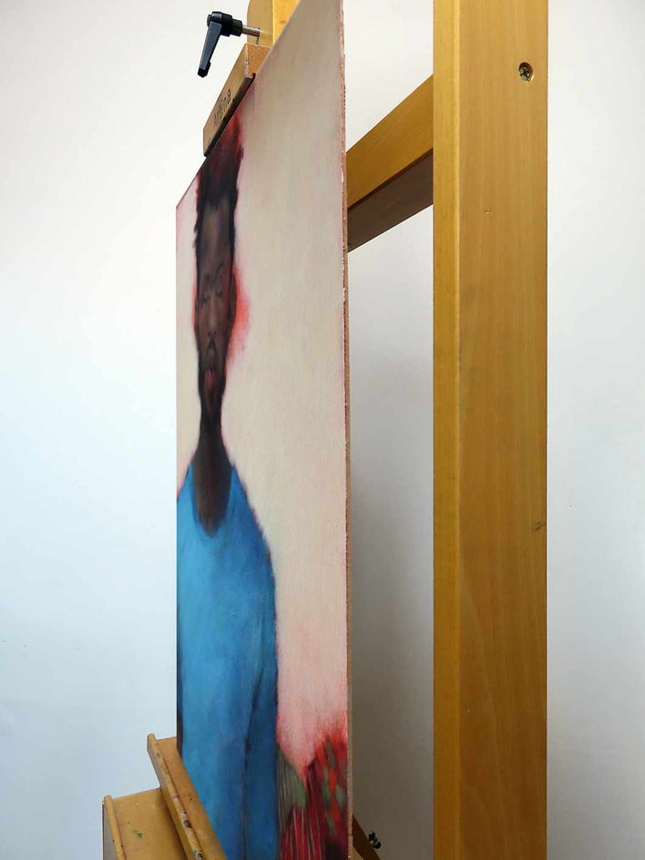 Sleeper by Nicholas Robertson |  Side View of Artwork 
