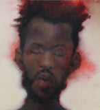 Original art for sale at UGallery.com | Sleeper by Nicholas Robertson | $675 | acrylic painting | 19.75' h x 15.75' w | thumbnail 4