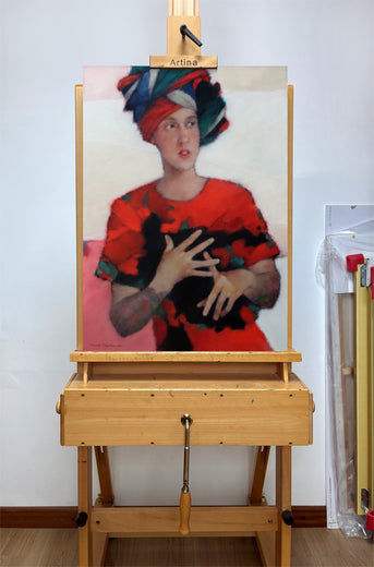 Talking Hands by Nicholas Robertson |  Context View of Artwork 