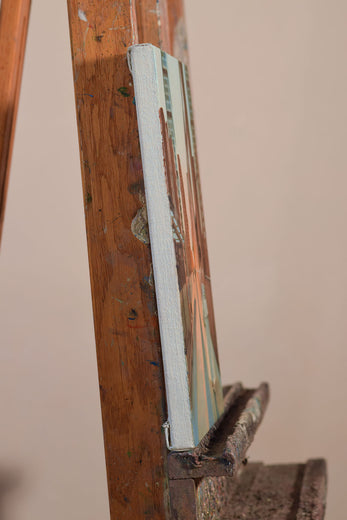 23rd Street Sunset by Nick Savides |  Side View of Artwork 