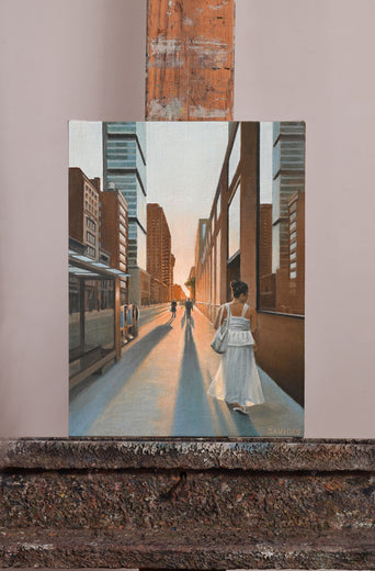 23rd Street Sunset by Nick Savides |  Context View of Artwork 