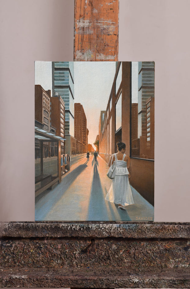 23rd Street Sunset by Nick Savides |  Context View of Artwork 
