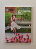 Original art for sale at UGallery.com | Among the Wildflowers by Nick Savides | $2,600 | oil painting | 24' h x 18' w | thumbnail 3