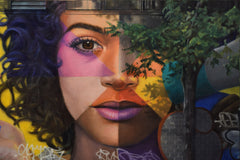 Original art for sale at UGallery.com | Creative Resilience on Rivington by Nick Savides | $7,600 | oil painting | 36' h x 48' w | thumbnail 4