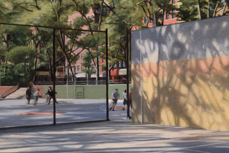 Handball Court by Nick Savides |   Closeup View of Artwork 