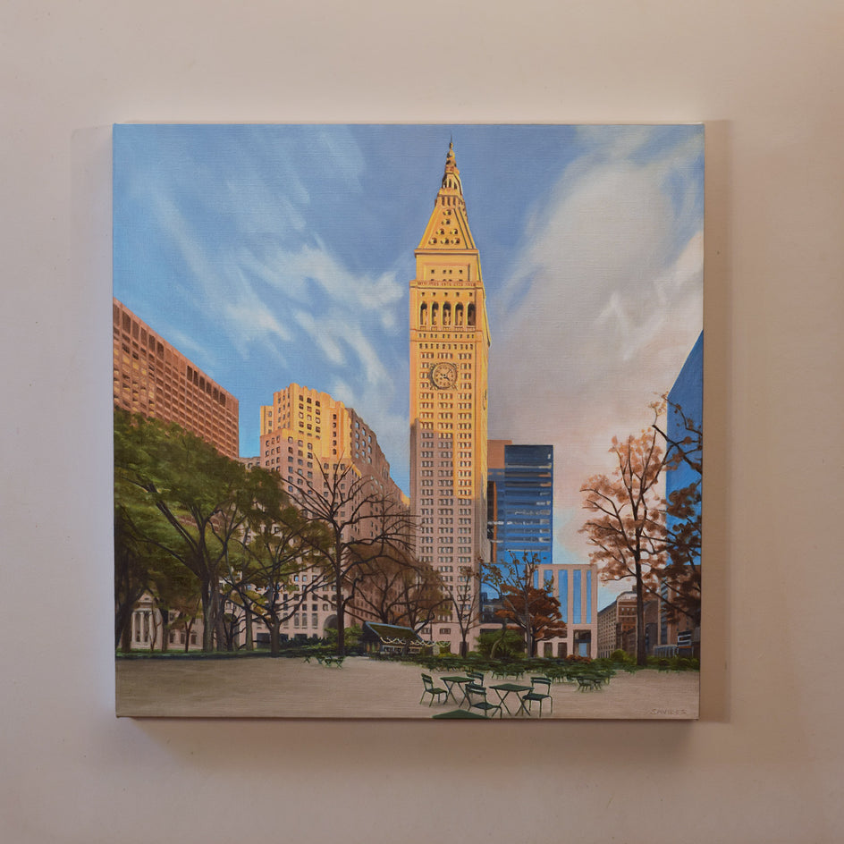 Madison Square Sunset by Nick Savides |  Context View of Artwork 