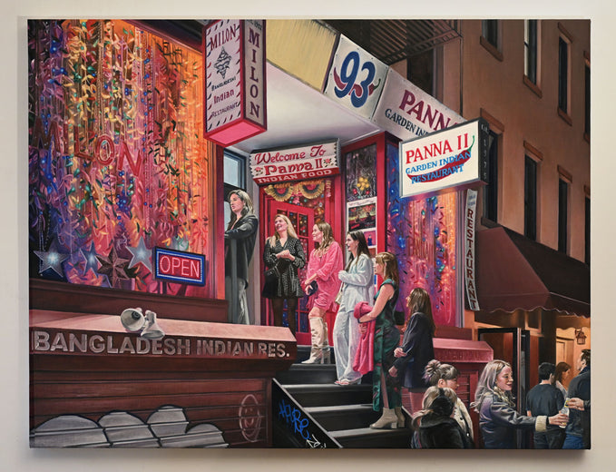 Night Out by Nick Savides |  Context View of Artwork 