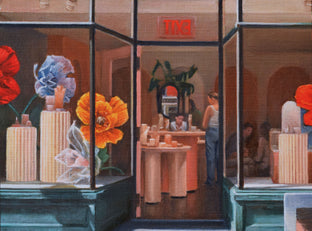 Poppies by Nick Savides |   Closeup View of Artwork 