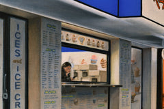 Original art for sale at UGallery.com | Ralph’s by Nick Savides | $2,100 | oil painting | 16' h x 20' w | thumbnail 4