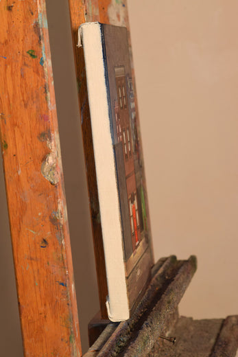 Red Door by Nick Savides |  Side View of Artwork 