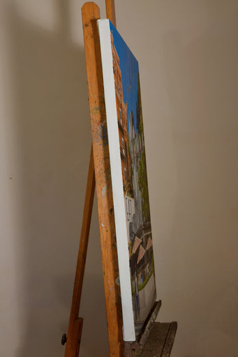 Rushmore by Nick Savides |  Side View of Artwork 