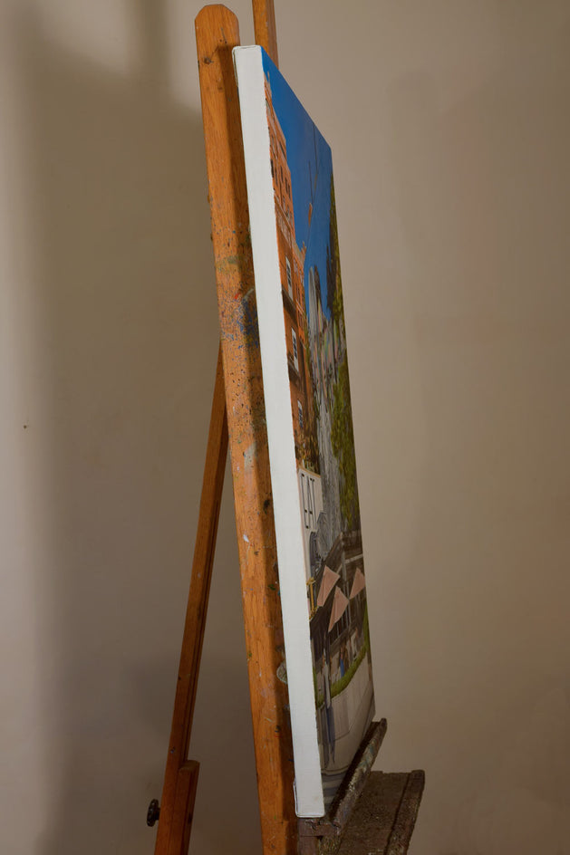 Rushmore by Nick Savides |  Side View of Artwork 