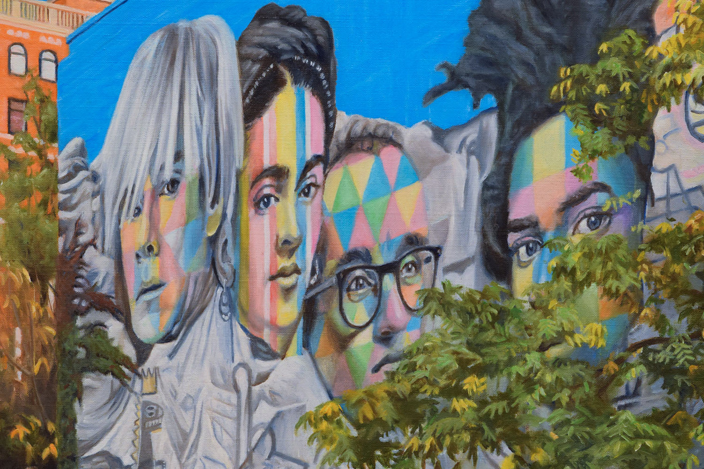 Rushmore by Nick Savides |  Closeup View of Artwork 