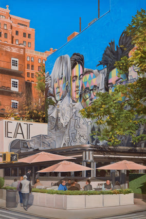 Original art for sale at UGallery.com | Rushmore by Nick Savides | $3,700 | oil painting | 36' h x 24' w