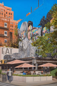 oil painting by Nick Savides titled Rushmore