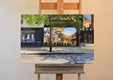 Original art for sale at UGallery.com | Sorrel River Ranch on Watts Street by Nick Savides | $3,700 | oil painting | 24' h x 36' w | thumbnail 3