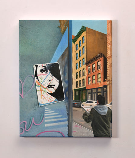 Street / Map by Nick Savides |  Context View of Artwork 