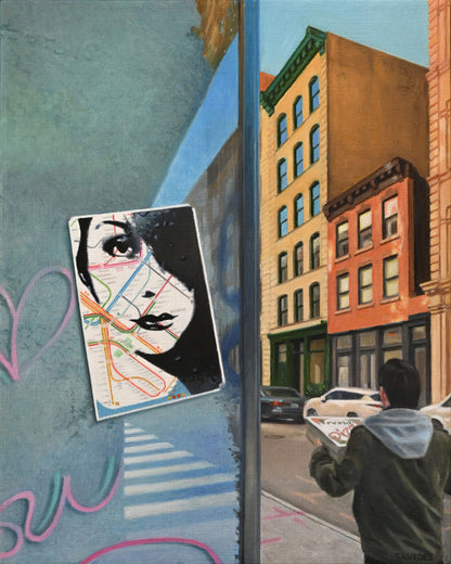 Street / Map by Nick Savides |  Artwork Main Image 