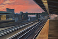 Original art for sale at UGallery.com | Train to Sunset by Nick Savides | $2,100 | oil painting | 16' h x 20' w | thumbnail 4