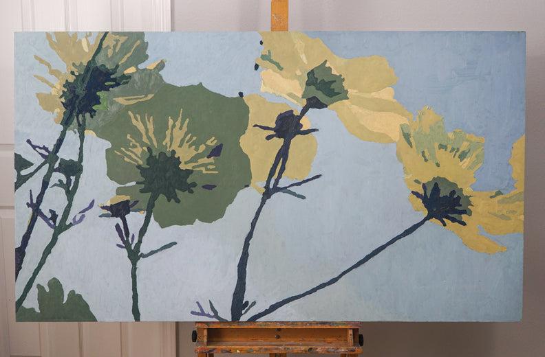 Blooming in Blue Air by Nicole Lamothe |  Context View of Artwork 