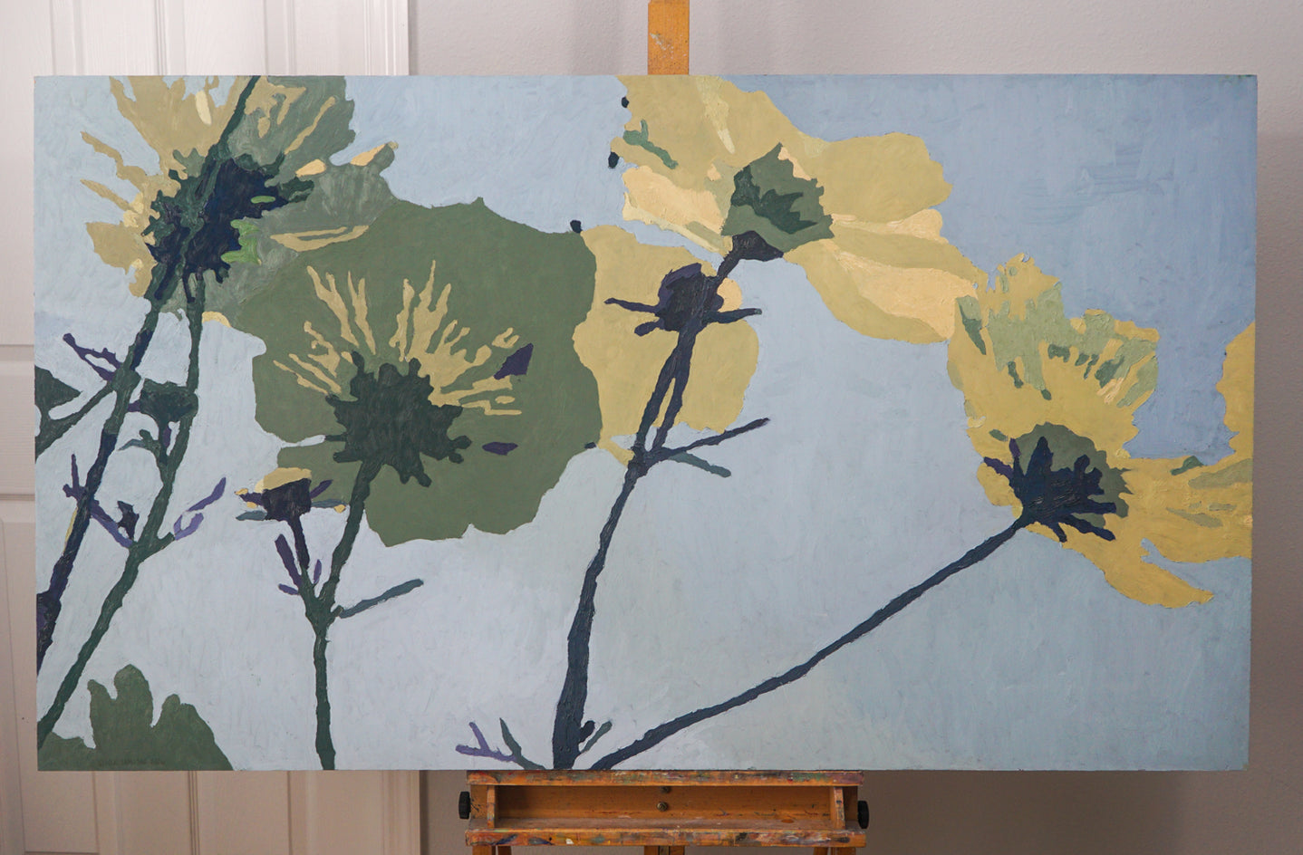 Blooming in Blue Air by Nicole Lamothe |  Context View of Artwork 