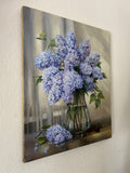 Original art for sale at UGallery.com | Spring Still Life by Nikolay Rizhankov | $1,500 | oil painting | 20' h x 16' w | thumbnail 3