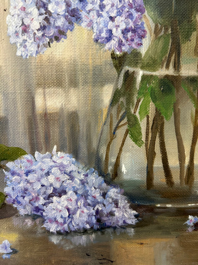 Spring Still Life by Nikolay Rizhankov |   Closeup View of Artwork 