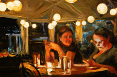 Original art for sale at UGallery.com | Missing the Moments by Onelio Marrero | $775 | oil painting | 12' h x 16' w | thumbnail 4