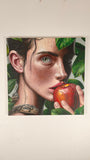 Original art for sale at UGallery.com | EVA by Nuno Aparício | $9,550 | acrylic painting | 39.37' h x 39.37' w | thumbnail 3
