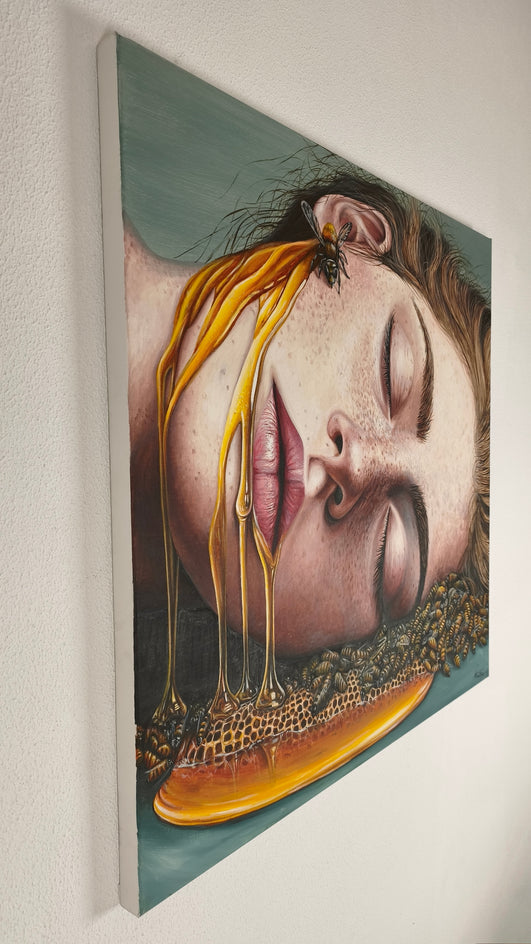 New Beginning by Nuno Aparício |  Side View of Artwork 
