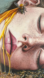 Original art for sale at UGallery.com | New Beginning by Nuno Aparício | $10,850 | acrylic painting | 39.37' h x 39.37' w | thumbnail 4