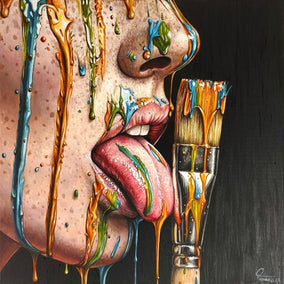 Original art for sale at UGallery.com | Seductive Art by Nuno Aparício | $5,800 | acrylic painting | 23.62' h x 23.62' w