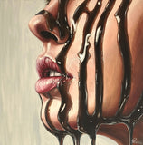 Original art for sale at UGallery.com | Sweet Tears by Nuno Aparício | $5,100 | acrylic painting | 23.62' h x 23.62' w | thumbnail 1
