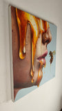Original art for sale at UGallery.com | The Flight by Nuno Aparício | $8,950 | acrylic painting | 31.5' h x 31.5' w | thumbnail 2