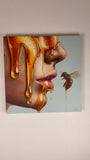 Original art for sale at UGallery.com | The Flight by Nuno Aparício | $8,950 | acrylic painting | 31.5' h x 31.5' w | thumbnail 3